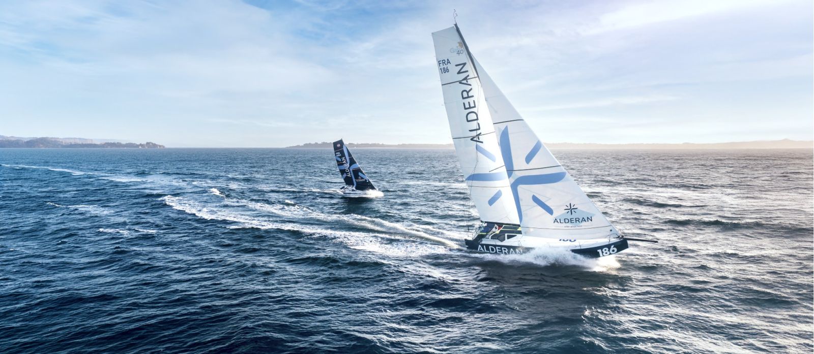 Le Class40 ALDERAN au large